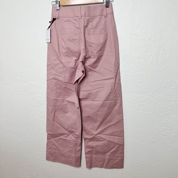 NWT The Script | Rose Chiara High Waist Wide Leg Crop Pants 0 - Picture 7 of 16